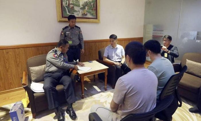 中缅警方合力粉碎缅北11个电诈窝点逮捕269人