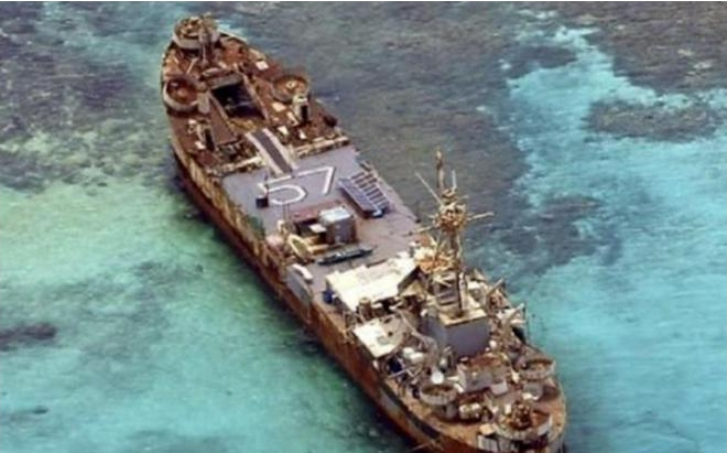 菲律宾已对仁爱礁破船扩建：船上新建三个小屋，或为指挥控制中心