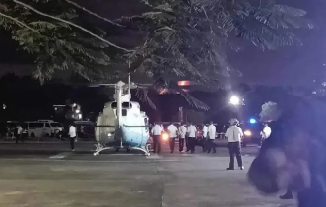 菲律宾总统马科斯坐直升机去看演唱会，被网友批“滥用权力”