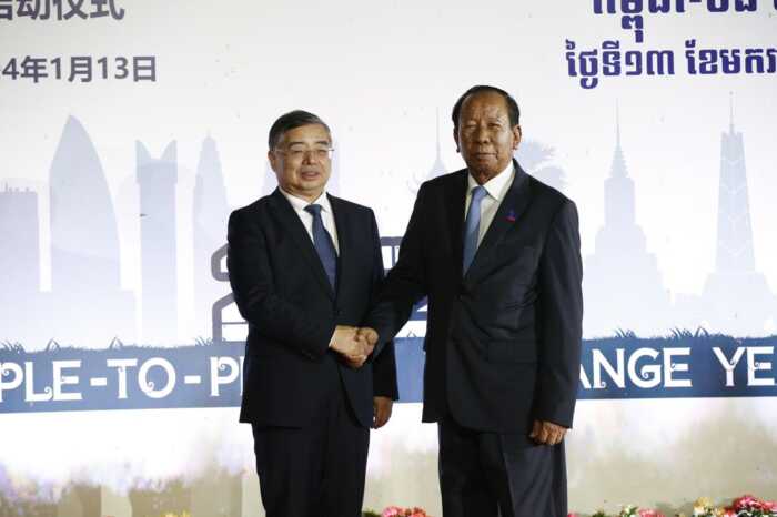 狄班亲王感谢中国为柬埔寨建设发展作出的巨大贡献