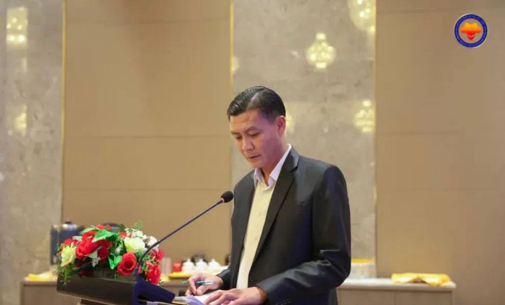 老挝中央多部委联合举办的“打击防范网络非法活动”宣传